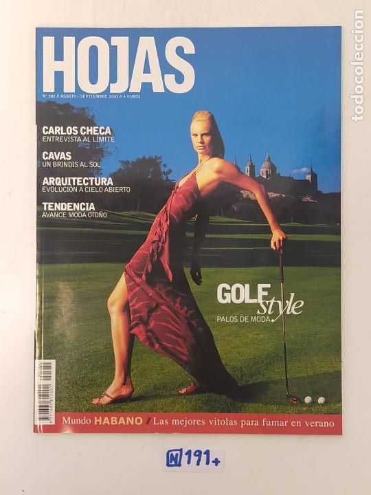 Collezionismo di Riviste e Giornali: Revista Hojas