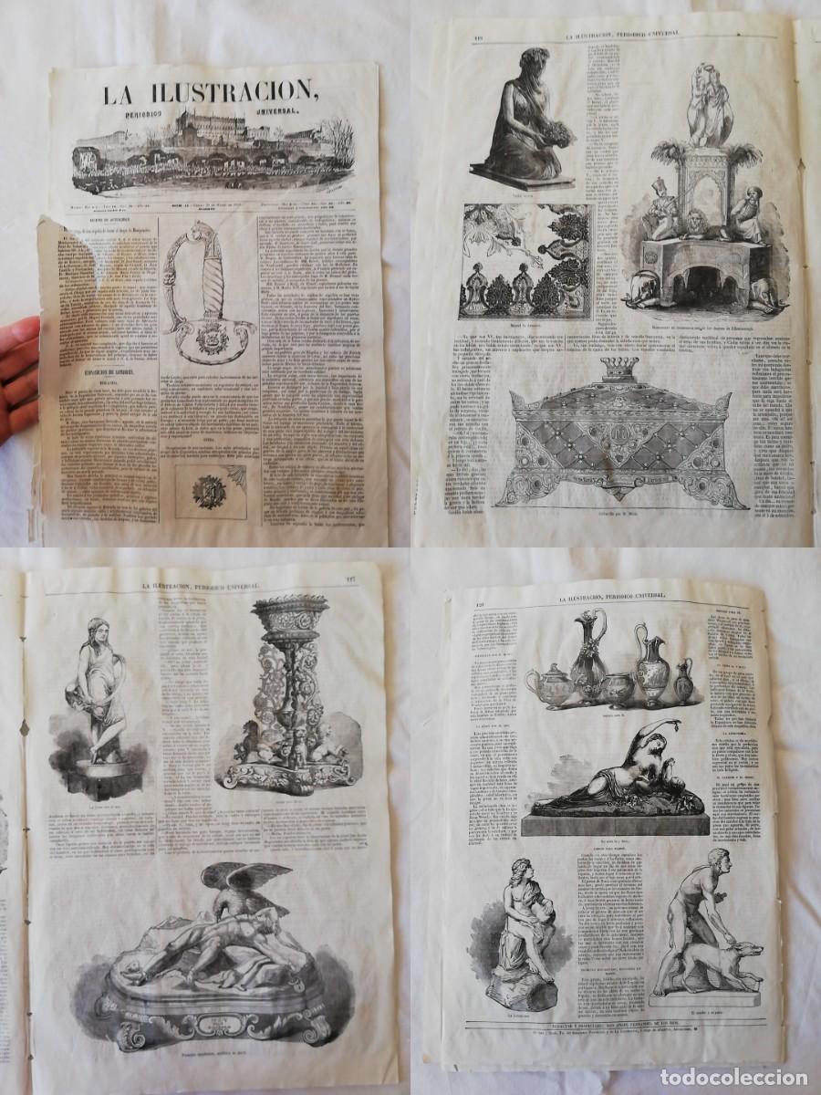 Collezionismo di Riviste e Giornali: ANTIGUO PERI&Oacute;DICO /OLD NEWSPAPER: LA ILUSTRACI&Oacute;N N&ordm;12 1852