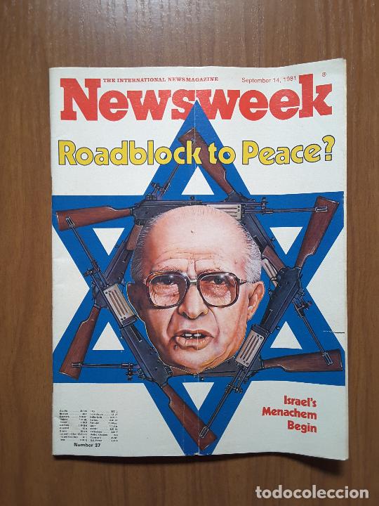 Colecionismo de Revistas e Jornais: Newsweek 14-9-1981
