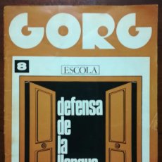 Coleccionismo de Revistas y Periódicos: GORG Nº 8 (BOLETÍN BIBIOGRÁFICO) - MAYO 1970 - REVISTA EN VALENCIANO - ED. JUAN J.SENENT - PJRB