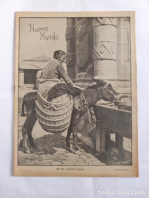 Coleccionismo de revistas y peri&oacute;dicos: La estafa al Cantinero. Bombita en Segovia. Obras en Huelva. Uruguay. Nuevo Mundo 652