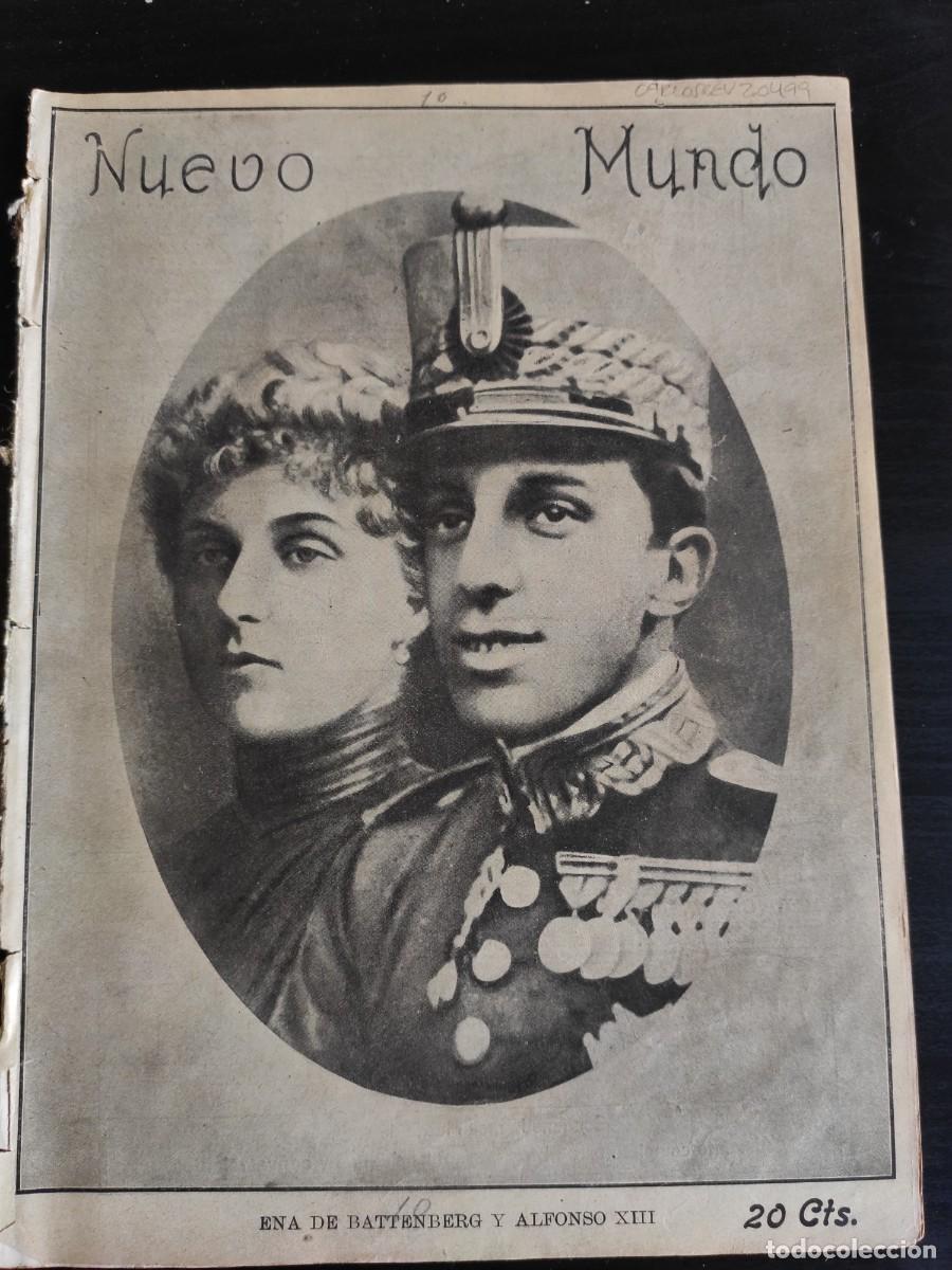 Coleccionismo de revistas y peri&oacute;dicos: REVISTA ILUSTRADA. NUEVO MUNDO. A&Ntilde;O XIII. N&ordm; 630. 1-FEBRERO-1906. LOS PR&Iacute;NCIPES DE PORTUGAL E.. LEER