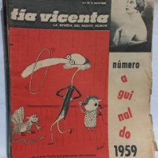 Coleccionismo de Revistas y Periódicos: TÍA VICENTA, LA REVISTA DEL NUEVO HUMOR - 25 EJEMPLARES - 1957, 1958, 1959, 1960. Lote 402298029