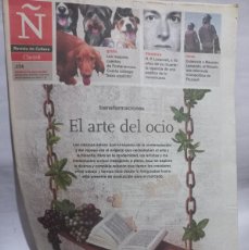 Coleccionismo de Revistas y Periódicos: Ñ, REVISTA DE CULTURA N°174 - TRANSFORMACIONES, EL ARTE DEL OCIO - 2007. Lote 402337474