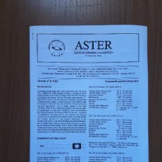 Coleccionismo de Revistas y Periódicos: ASTER CIRCULAR 8-1995. Lote 402399869