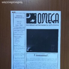 Coleccionismo de Revistas y Periódicos: OMEGA 25 - BOLETÍN SOCIEDAD ASTRONÓMICA ASTURIANA. Lote 402399954