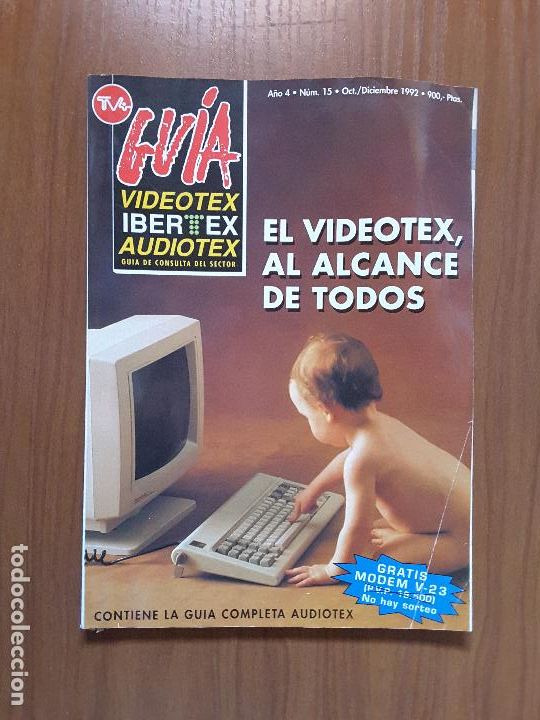 Collectionnisme de Revues et Journaux: Gu&iacute;a Videotex, Ibertex y Audiotex 15