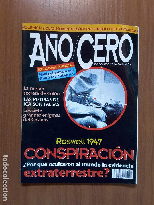 Coleccionismo de revistas y peri&oacute;dicos: A&ntilde;o Cero 63