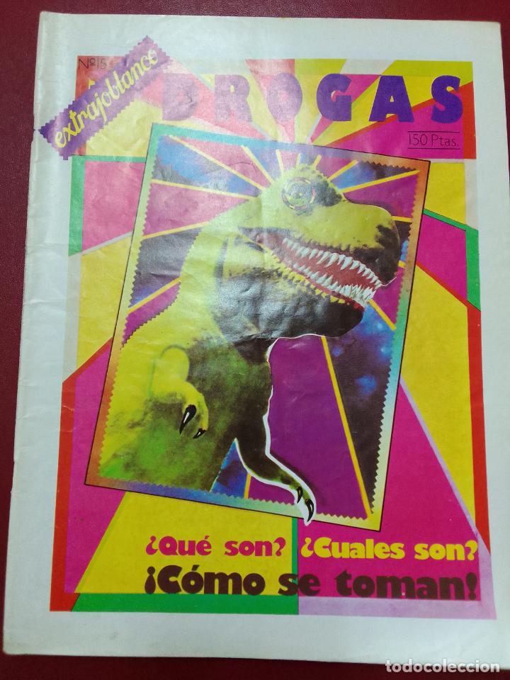 Coleccionismo de revistas y peri&oacute;dicos: Ajoblanco. Extrajoblanco n&ordm; 15: Drogas