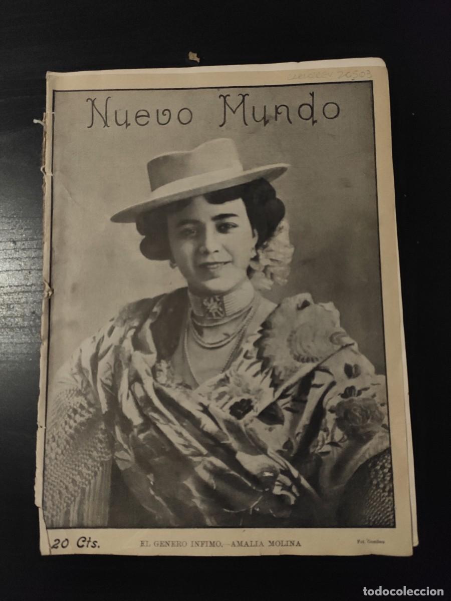 Collection Magazines and Newspapers: REVISTA ILUSTRADA. NUEVO MUNDO. A&Ntilde;O XIII. N&ordm; 635. 8-MARZO-1906. FESTIVAL INFANTIL EN EL PARQU.. LEER