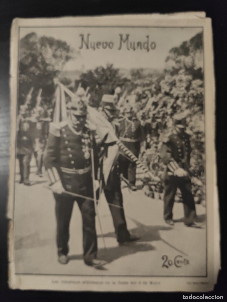Colecionismo de Revistas e Jornais: REVISTA ILUSTRADA. NUEVO MUNDO. A&Ntilde;O XIII. N&ordm; 643. 3-MAYO-1906. EL REY Y LA PRINCESA VICTORIA... LEER
