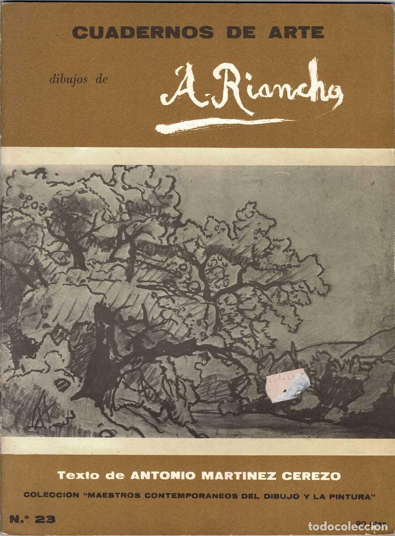 cuadernos de arte nº 23. dibujos de a. riancho - Compra venta en ...