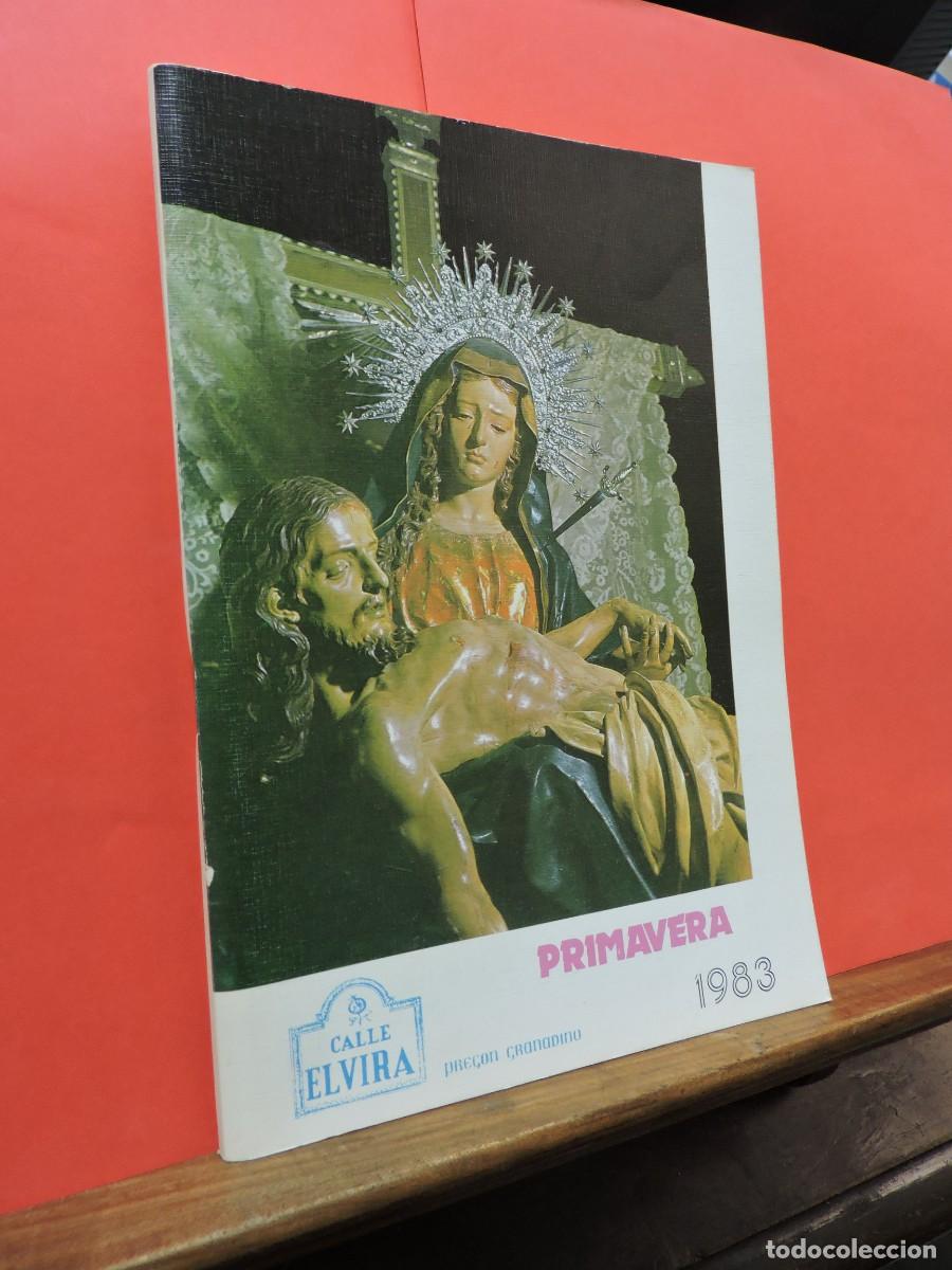 Collezionismo di Riviste e Giornali: Primavera 1983. Marino Antequera, Gerardo Diego. Ed. Preg&oacute;n Granadino. Calle Elvira.