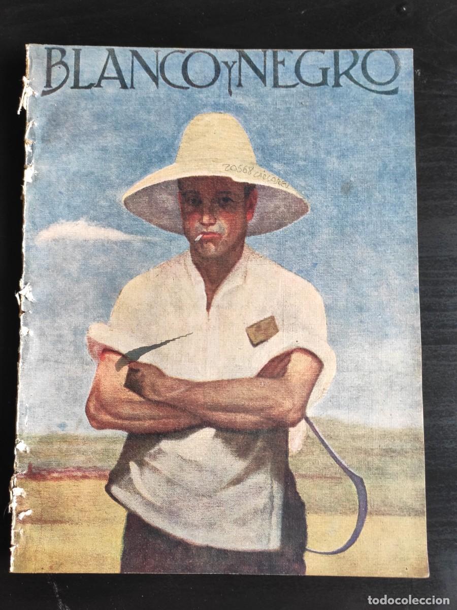 Coleccionismo de Revistas y Peri&oacute;dicos: REVISTA ILUSTRADA. BLANCO Y NEGRO. A&Ntilde;O 1922. N&ordm; 1.629. EL MAUSOLEO DE JOSELITO. INCENDIO FORM.. LEER