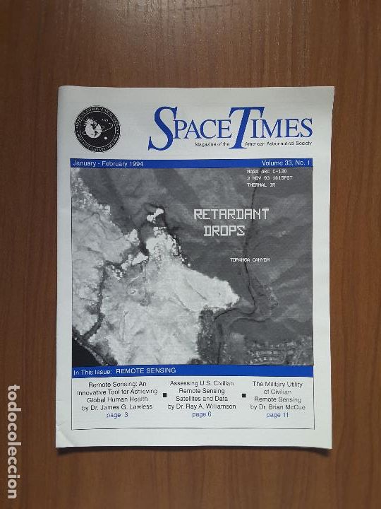 Collezionismo di Riviste e Giornali: Space Times Vol. 33-1