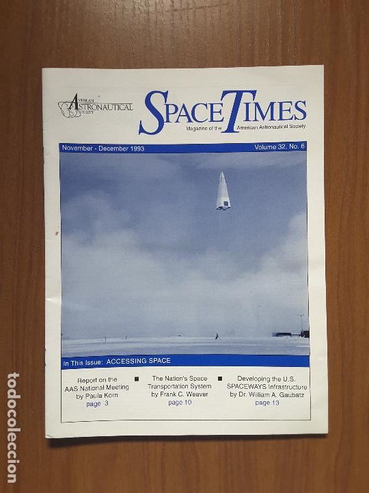 Colecionismo de Revistas e Jornais: Space Times Vol. 32-6