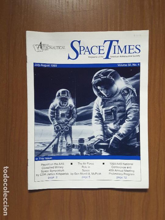 Collectionnisme de Revues et Journaux: Space Times Vol. 32-4