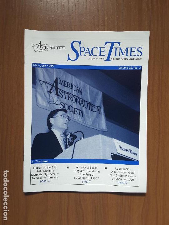 Coleccionismo de revistas y peri&oacute;dicos: Space Times Vol. 32-3