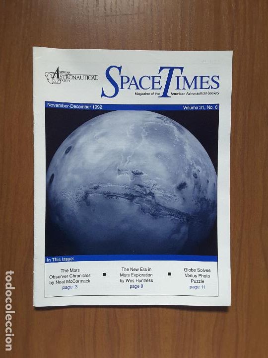 Collezionismo di Riviste e Giornali: Space Times Vol. 31-6