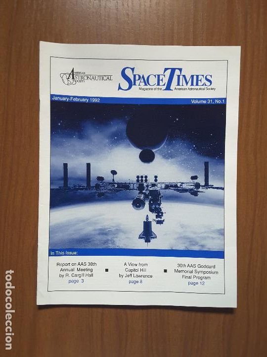 Collezionismo di Riviste e Giornali: Space Times Vol. 31-1