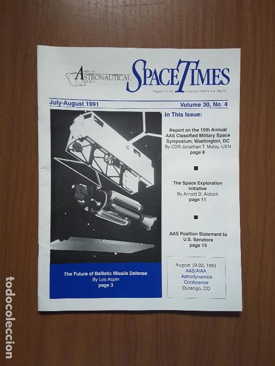 Collectionnisme de Revues et Journaux: Space Times Vol. 30-4
