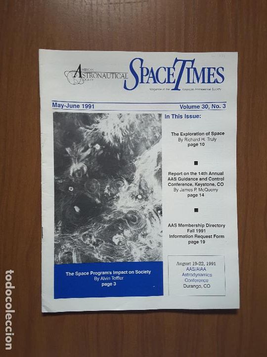 Coleccionismo de revistas y peri&oacute;dicos: Space Times Vol. 30-3