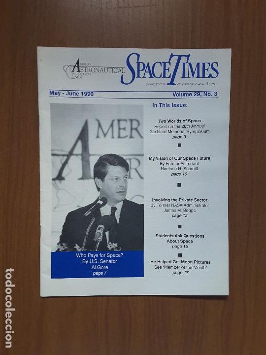 Coleccionismo de revistas y peri&oacute;dicos: Space Times Vol. 29-3