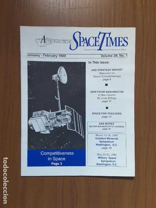 Collezionismo di Riviste e Giornali: Space Times Vol. 29-1