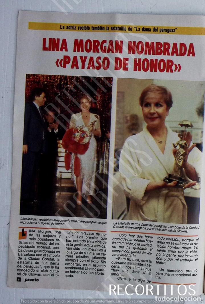 Coleccionismo de Revistas y Peri&oacute;dicos: LINA MORGAN