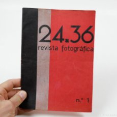 Coleccionismo de Revistas y Periódicos: 24X36 - REVISTA FOTOGRÁFICA - NUM. 1. ENERO 1934. 17X24CM. EN BUEN ESTADO GENERAL. Lote 402767854