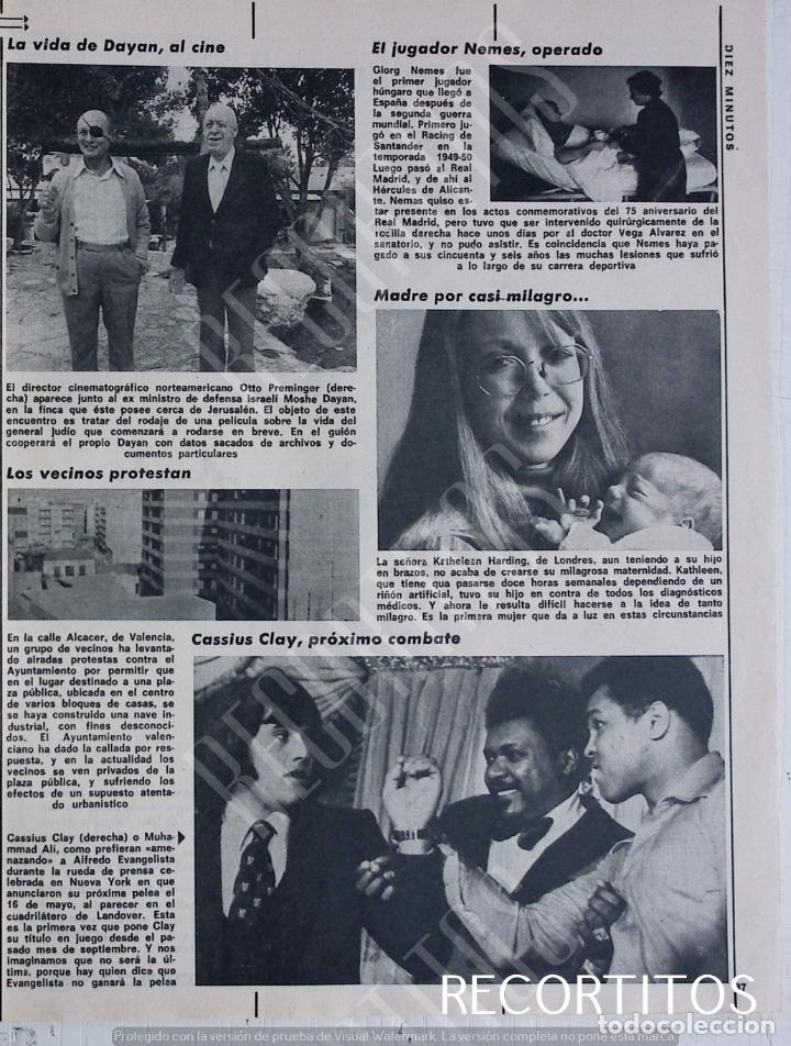 Coleccionismo de revistas y peri&oacute;dicos: ALFREDO EVANGELISTA MUHAMAD ALI CASSIUS CLAY OTTO PREMINGER