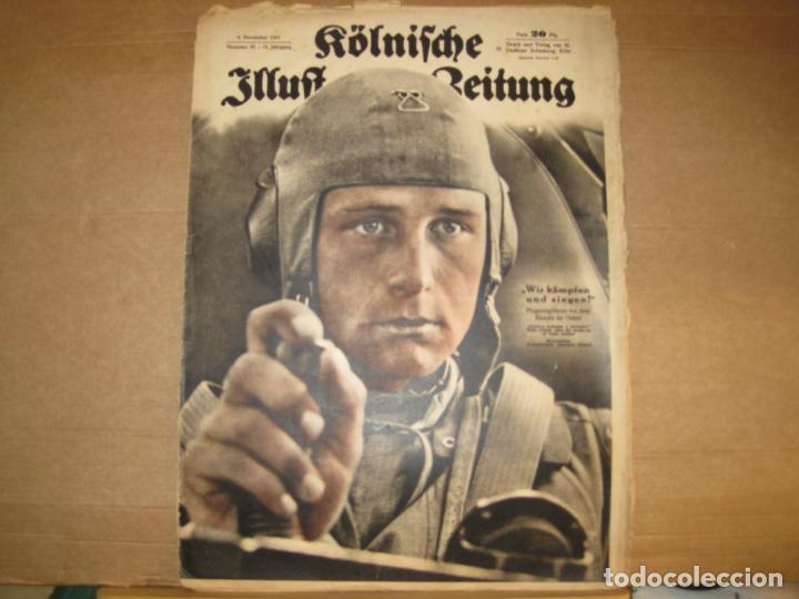 Colecionismo de Revistas e Jornais: K&Ouml;LNISCHE ILLUSTRIERTE ZEITUNG-N&ordm; 45 A&Ntilde;O 1941-REVISTA ANTIGUA ALEMANA-VER FOTOS-(V-24.078)