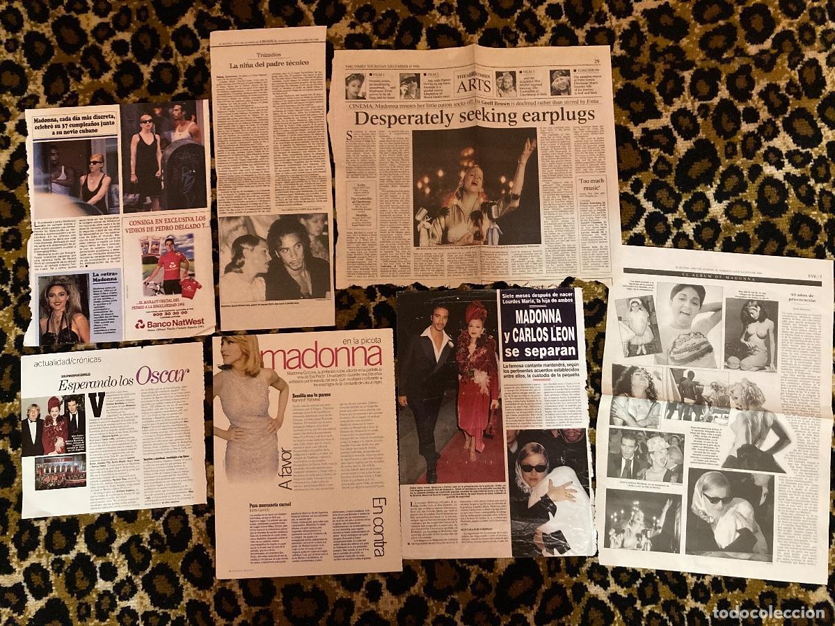Coleccionismo de Revistas y Peri&oacute;dicos: Lote #018 de 7 reportajes de revistas de Madonna a&ntilde;o 1997 1998