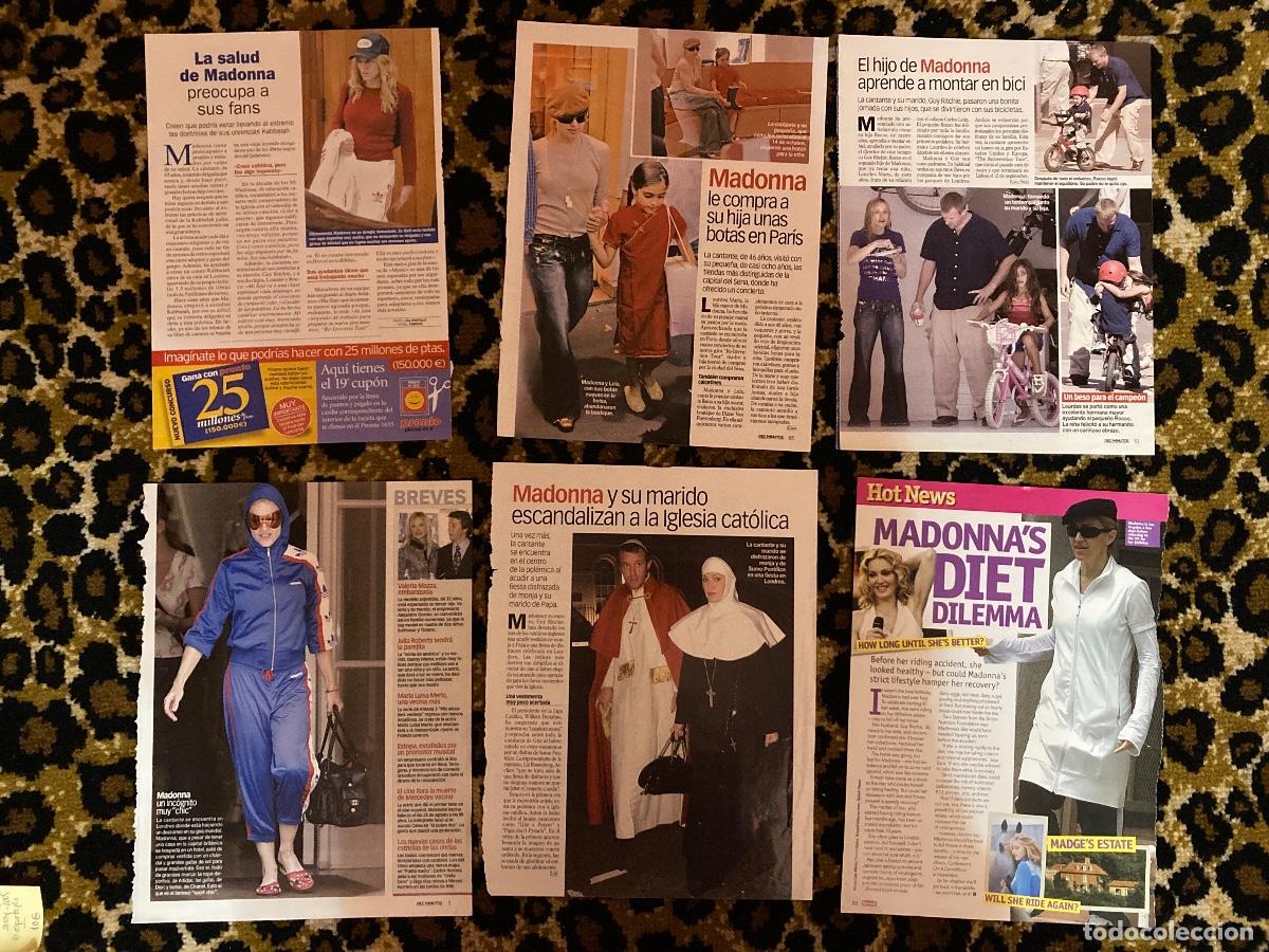 Coleccionismo de Revistas y Peri&oacute;dicos: Lote #022 de 6 reportajes de revistas de Madonna a&ntilde;o 2004 2005