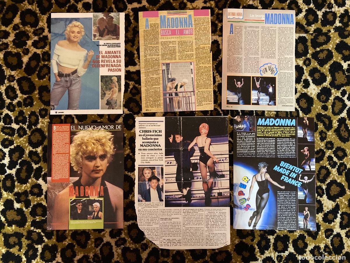 Coleccionismo de Revistas y Peri&oacute;dicos: Lote #005 de 6 reportajes de revistas de Madonna a&ntilde;o 1987