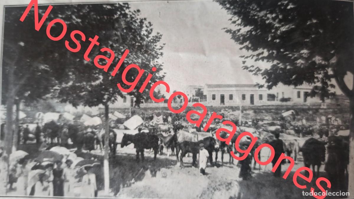 Collezionismo di Riviste e Giornali: Castelltersol feria de ganado foto revista principio siglo XX 191X