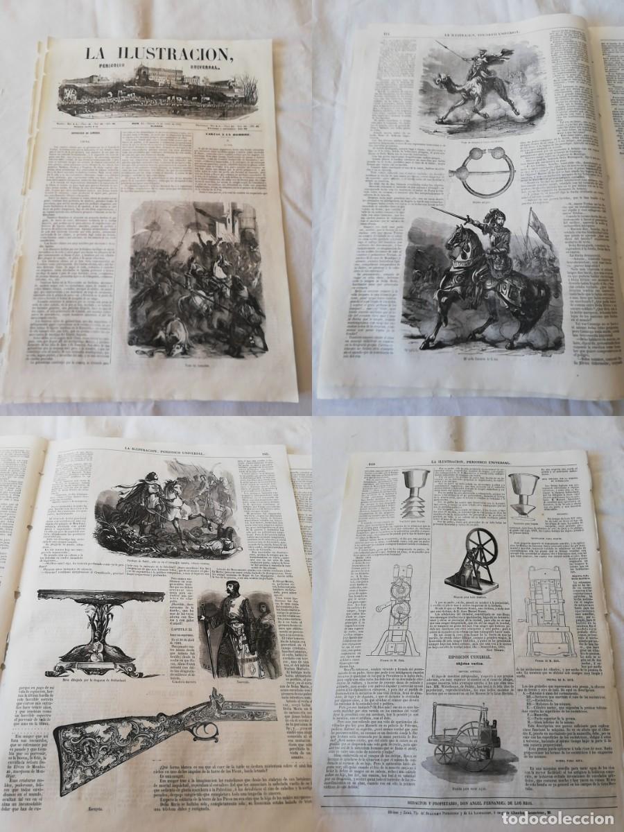 Collezionismo di Riviste e Giornali: ANTIGUO PERI&Oacute;DICO /OLD NEWSPAPER: LA ILUSTRACI&Oacute;N N&ordm;17 1852