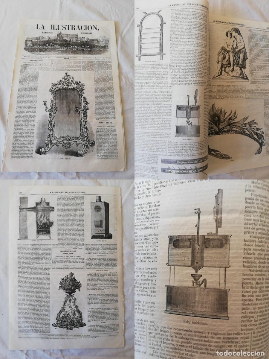 Collezionismo di Riviste e Giornali: ANTIGUO PERI&Oacute;DICO /OLD NEWSPAPER: LA ILUSTRACI&Oacute;N N&ordm;19 1852