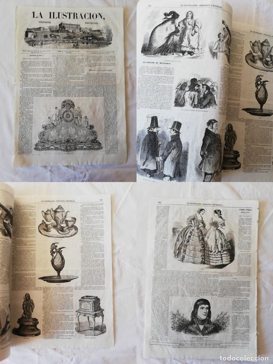 Collezionismo di Riviste e Giornali: ANTIGUO PERI&Oacute;DICO /OLD NEWSPAPER: LA ILUSTRACI&Oacute;N N&ordm;21 1852