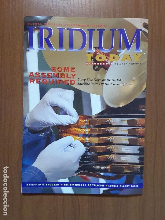 Coleccionismo de revistas y peri&oacute;dicos: Iridium Today Vol. 4-1