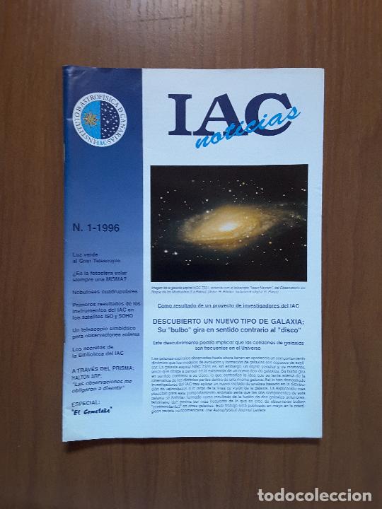 Coleccionismo de revistas y peri&oacute;dicos: IAC Noticias 1-1996