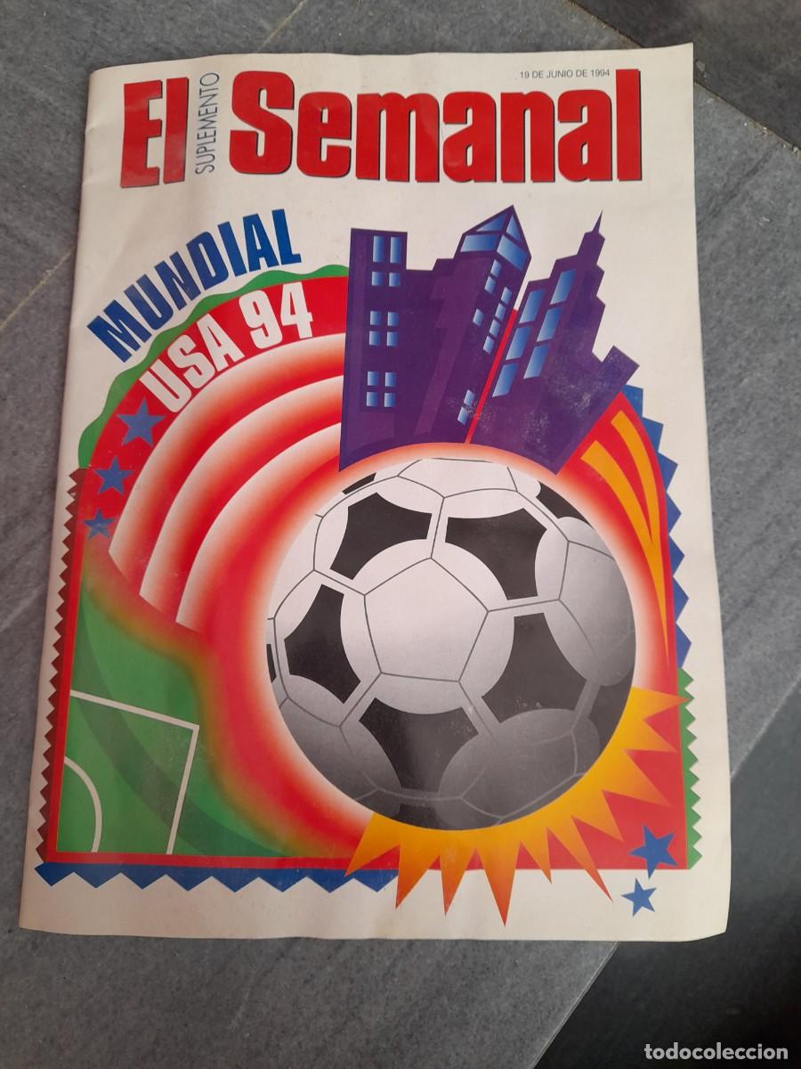 Coleccionismo de Revistas y Peri&oacute;dicos: Revista El semanal suplemento mundial usa Estados Unidos 94 a&ntilde;o 1994 Arturo P&eacute;rez Reverte