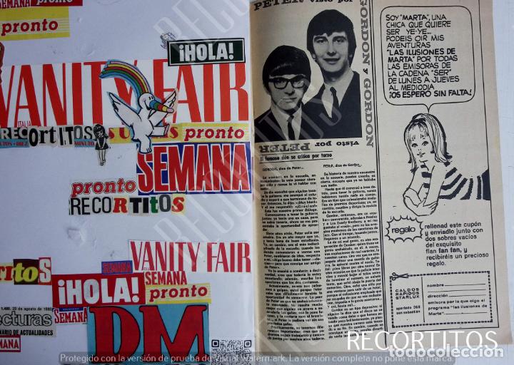 Coleccionismo de revistas y peri&oacute;dicos: peter y gordon - Foto 1