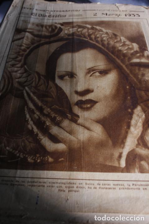 Collezionismo di Riviste e Giornali: REVISTA JUEVES CINE JULIETTE COMPTON IRENE DUNN RICARDO CORTES MARIE DRESSLER 1933 8 PGS