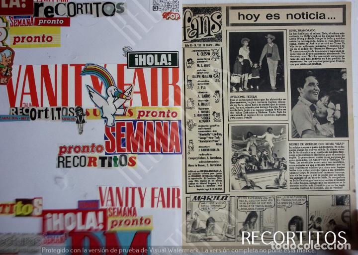 Coleccionismo de revistas y peri&oacute;dicos: petula clark elvis presley