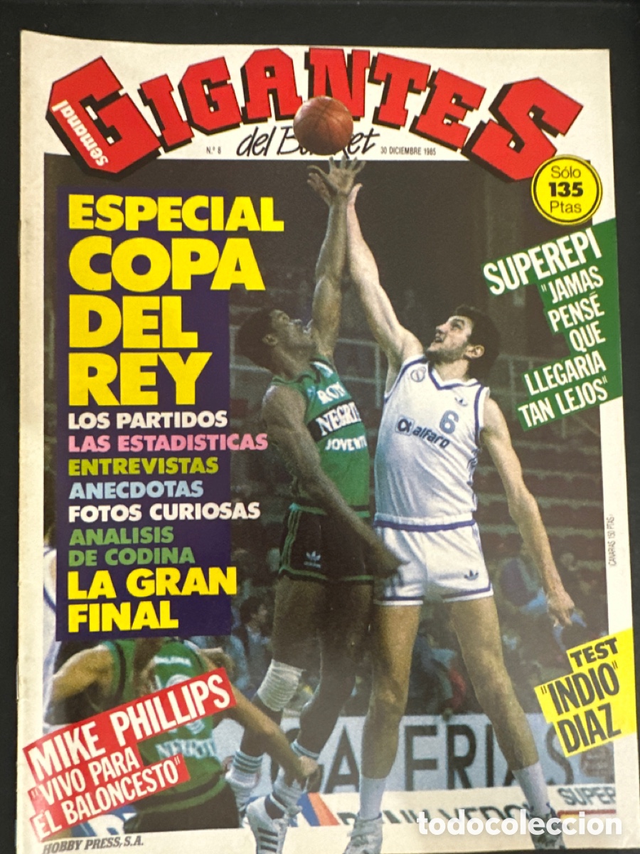 Coleccionismo de Revistas y Peri&oacute;dicos: Revista gigantes del basket numero 8 sin poster