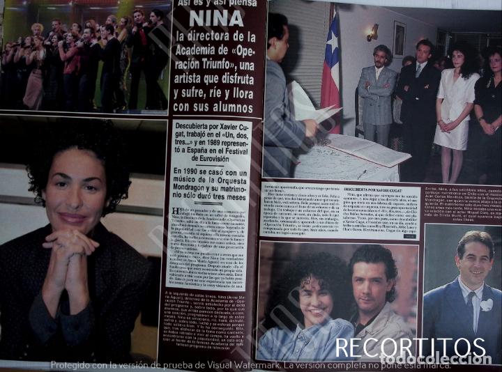 Coleccionismo de Revistas y Peri&oacute;dicos: ot operacion triunfo nina del un dos tres 1 2 3 eurovision