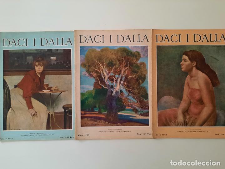 Coleccionismo de Revistas y Peri&oacute;dicos: D'Ac&iacute; i d'All&agrave;, 9 n&uacute;meros, revista cultural catalana, Barcelona entre 1918 y 1936