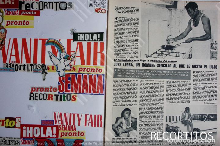 Collection Magazines and Newspapers: jose legra