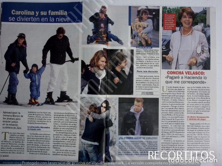 Coleccionismo de revistas y peri&oacute;dicos: carolina de monaco concha velasco